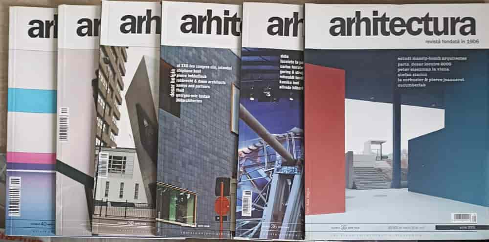 Lot 6 Reviste Arhitectura Anul 2005 (iunie 2005 - Decembrie 2005/ianuarie 2006))