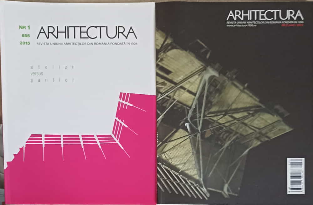 Vezi detalii pentru Lot 2 Reviste Arhitectura Anul 2013, 2015