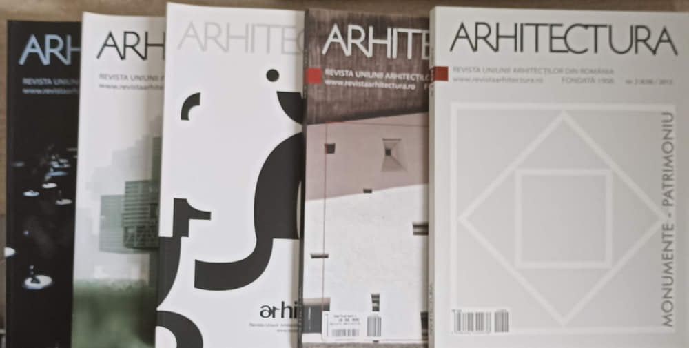 Lot 5 Reviste Arhitectura Anul 2012 (nr.2-6)