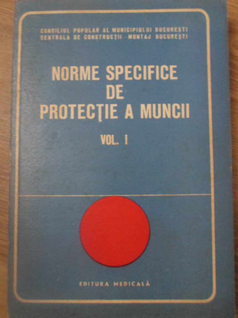 Norme Specifice De Protectie A Muncii Vol.1 Santiere De Constructii