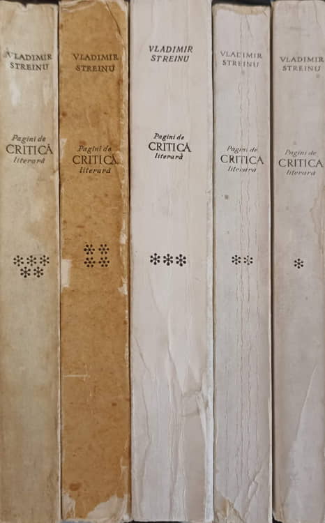 Pagini De Critica Literara Vol.1-5