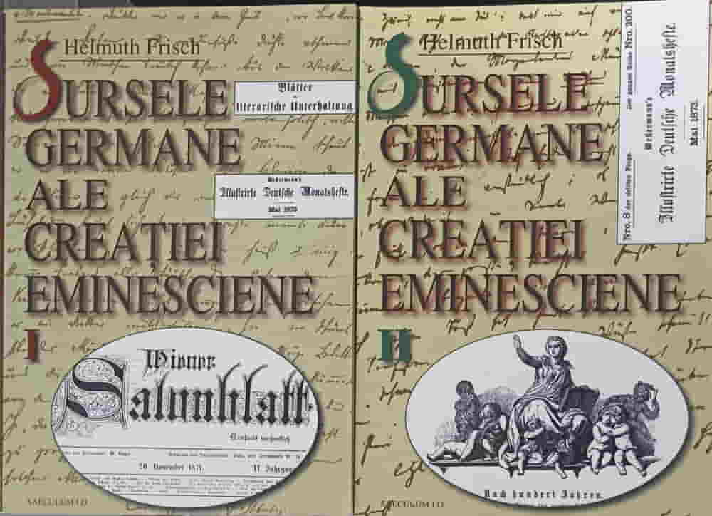 Vezi detalii pentru Sursele Germane Ale Creatiei Eminesciene Vol.1-2