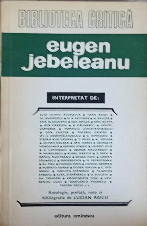 Eugen Jebeleanu Interpretat