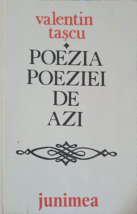 Poezia Poeziei De Azi