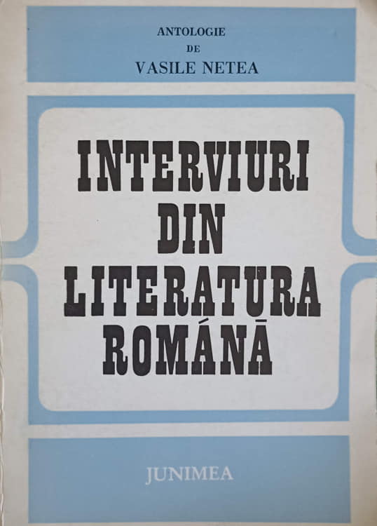 Vezi detalii pentru Interviuri Din Literatura Romana