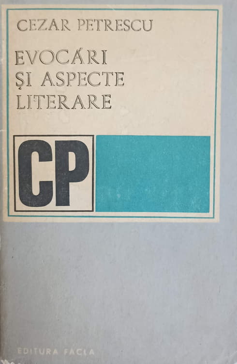 Evocari Si Aspecte Literare