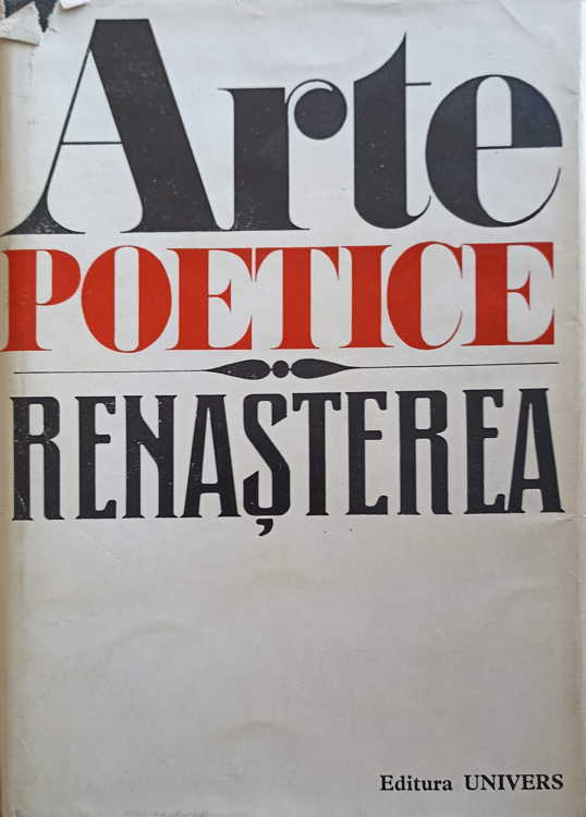 Vezi detalii pentru Arte Poetice Renasterea