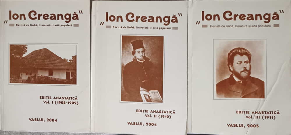 Vezi detalii pentru Ion Creanga, Revista De Limba, Literatura Si Arta Populara Vol.1-3