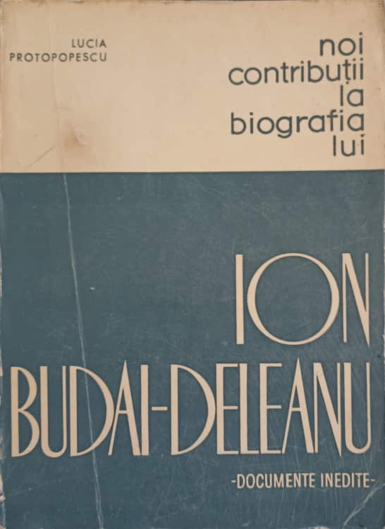 Noi Contributii La Biografia Lui Ion Budai-deleanu - Documente Inedite