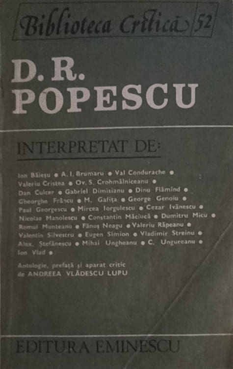 Vezi detalii pentru D.r. Popescu Interpretat De