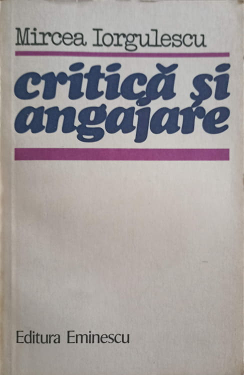 Critica Si Angajare