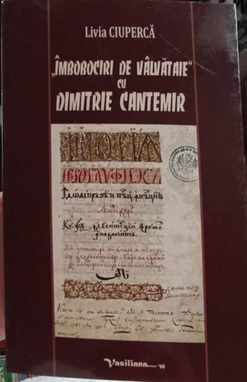 Imbobociri de valvataie cu dimitrie cantemir