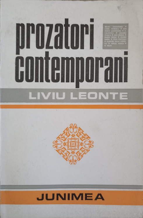 Vezi detalii pentru Prozatori Contemporani (cu Dedicatia Autorului Catre Pictorul Val Gheorghiu)