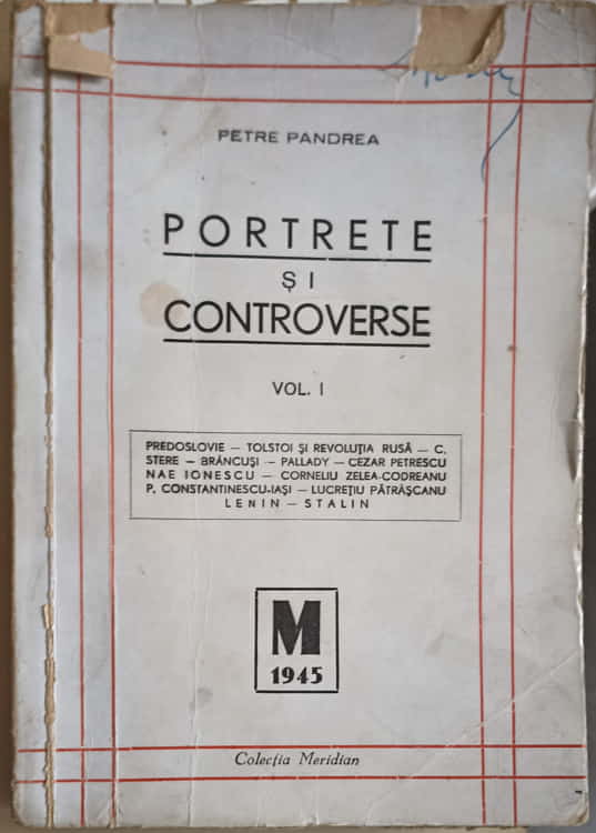 Portrete Si Controverse Vol.1