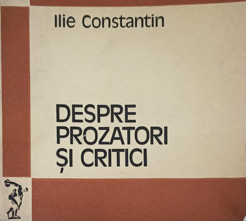 Despre Prozatori Si Critici