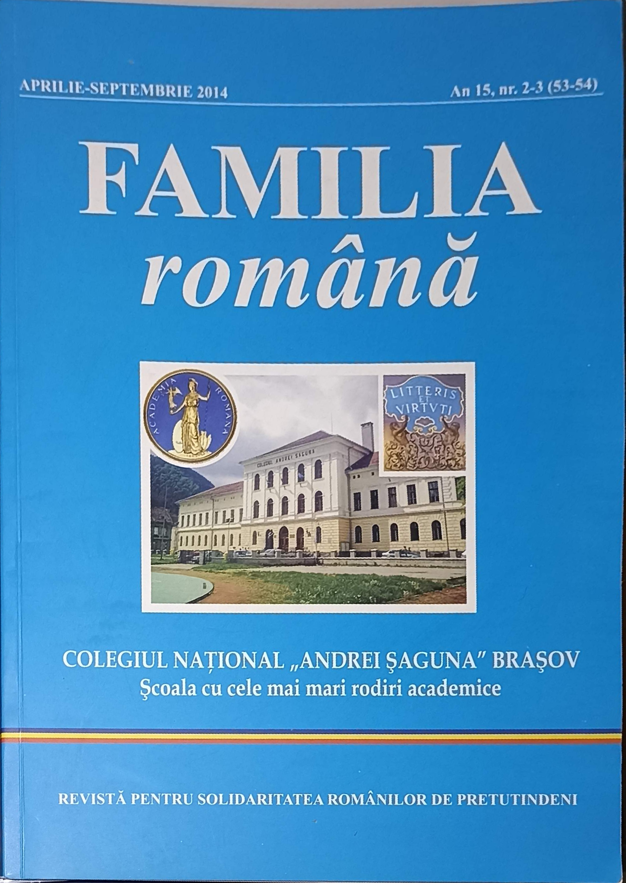 Familia Romana. Colegiul National 