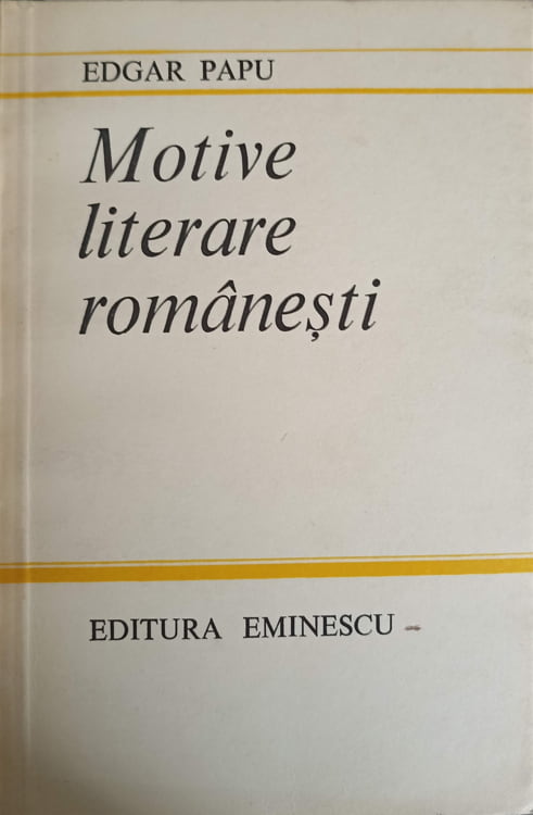 Motive Literare Romanesti