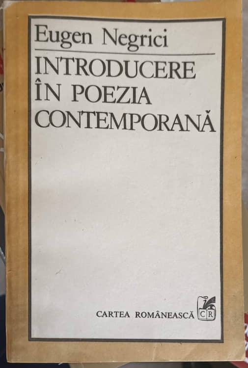 Introducere In Poezia Contemporana