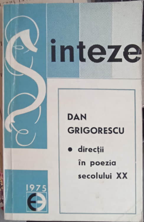 Directii in poezia secolului xx