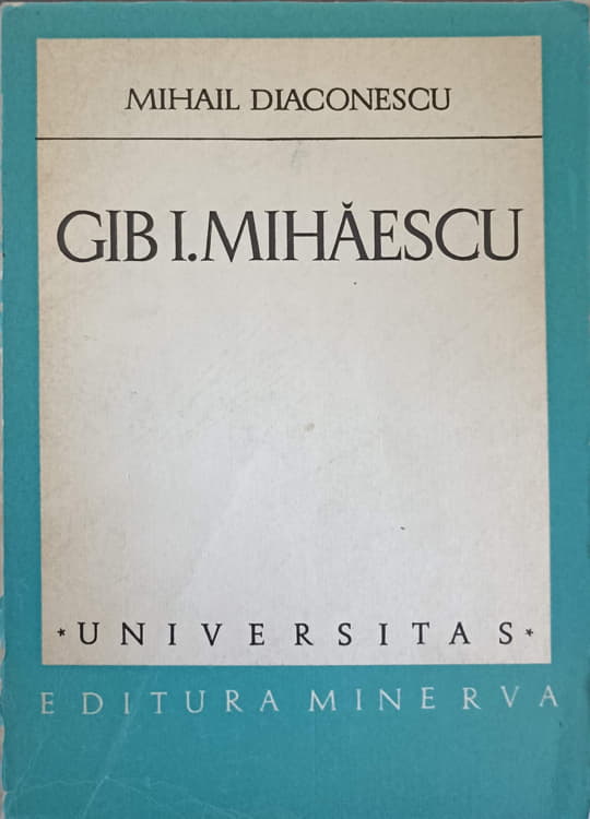 Vezi detalii pentru Gib I. Mihaescu