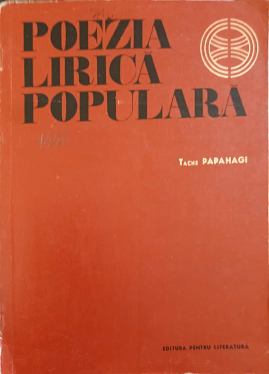 Vezi detalii pentru Poezia Lirica Populara