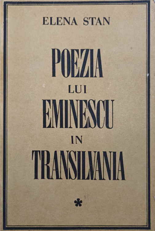 Poezia Lui Eminescu In Transilvania