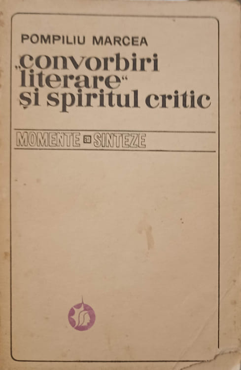 Convorbiri Literare Si Spiritul Critic