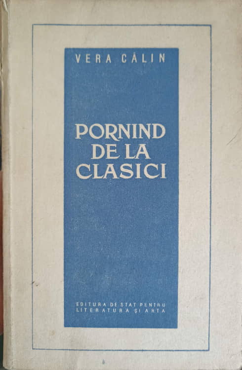 Vezi detalii pentru Pornind De La Clasici