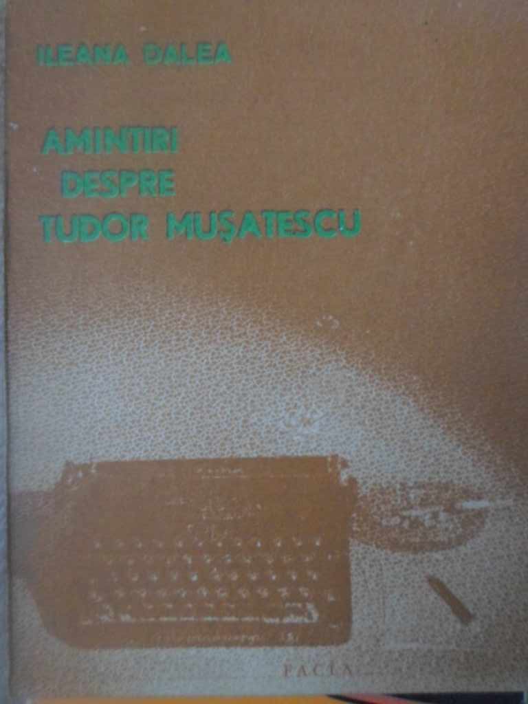 Amintiri Despre Tudor Musatescu