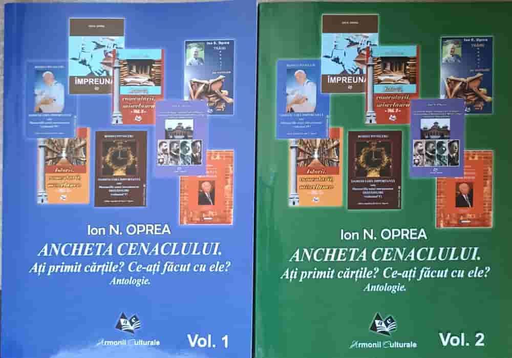 Vezi detalii pentru Ancheta Cenaclului. Ati Primit Carile? Ce-ati Facut Cu Ele? Vol.1-2