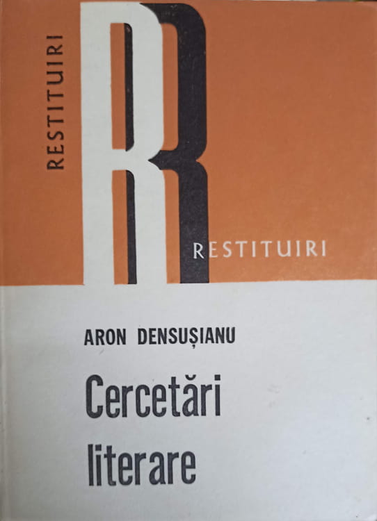 Vezi detalii pentru Cercetari Literare