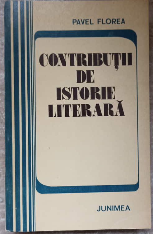 Contributii De Istorie Literara