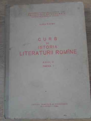 Curs De Istoria Literaturii Romane 1750-1848