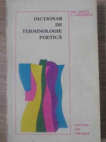 Dictionar De Terminologie Poetica