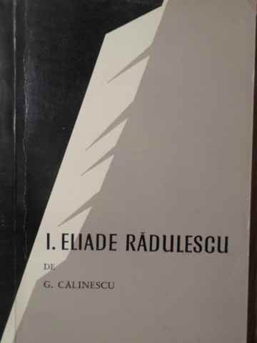 I. Eliade Radulescu Si Scoala Sa