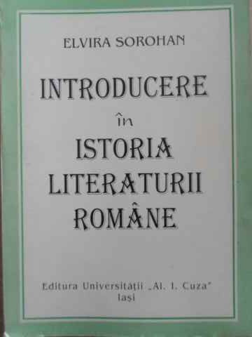 Vezi detalii pentru Introducere In Istoria Literaturii Romane