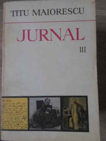 Vezi detalii pentru Jurnal Vol.iii