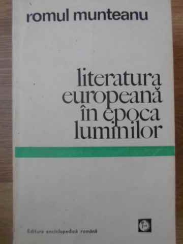 Literatura Europeana In Epoca Luminilor