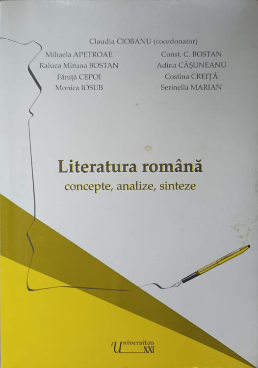 Vezi detalii pentru Literatura Romana. Concepte, Analize, Sinteze