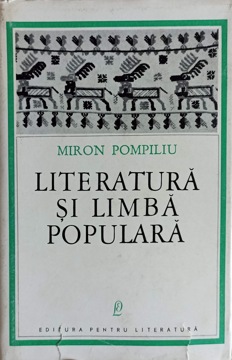 Literatura Si Limba Populara. Versuri Originale Si Talmaciri (editie Ingrijita De Vasile Netea)