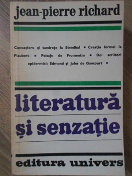 Vezi detalii pentru Literatura Si Senzatie