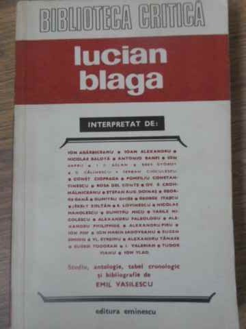 Lucian Blaga Interpretat