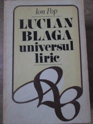 Lucian Blaga Universul Liric