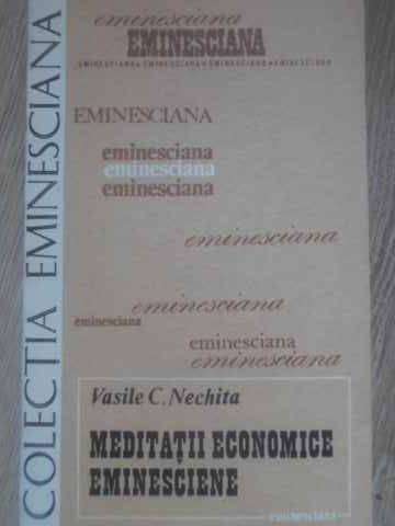 Meditatii Economice Eminesciene