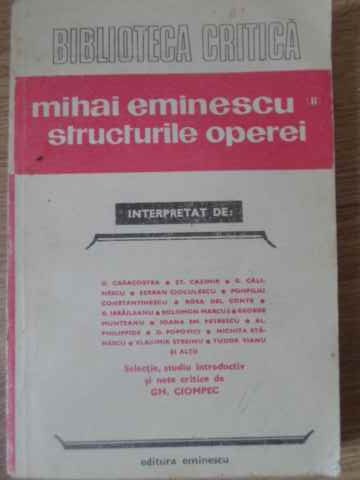 Mihai Eminescu Vol.2 Structurile Operei