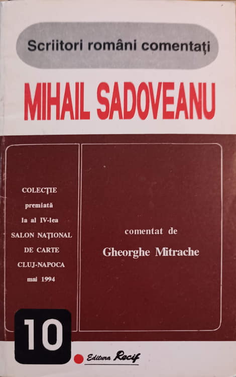 Mihail Sadoveanu Comentat