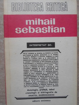 Mihail Sebastian Interpretat