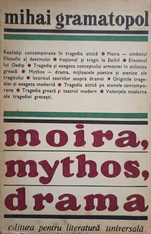 Vezi detalii pentru Moira, Mythos, Drama