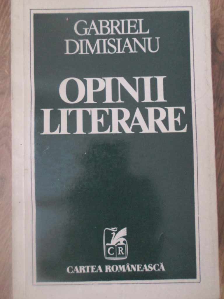 Vezi detalii pentru Opinii Literare