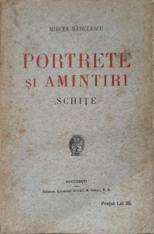 Portrete Si Amintiri. Schite